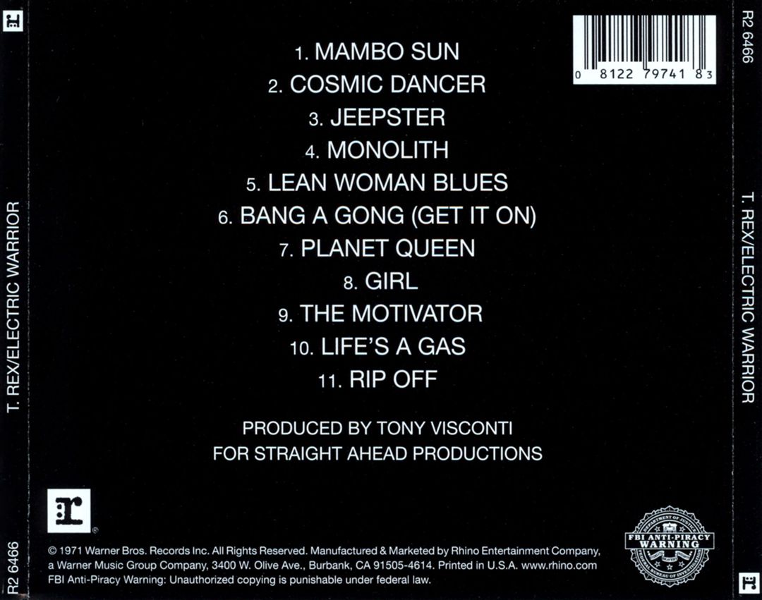 Electric Warrior cover art