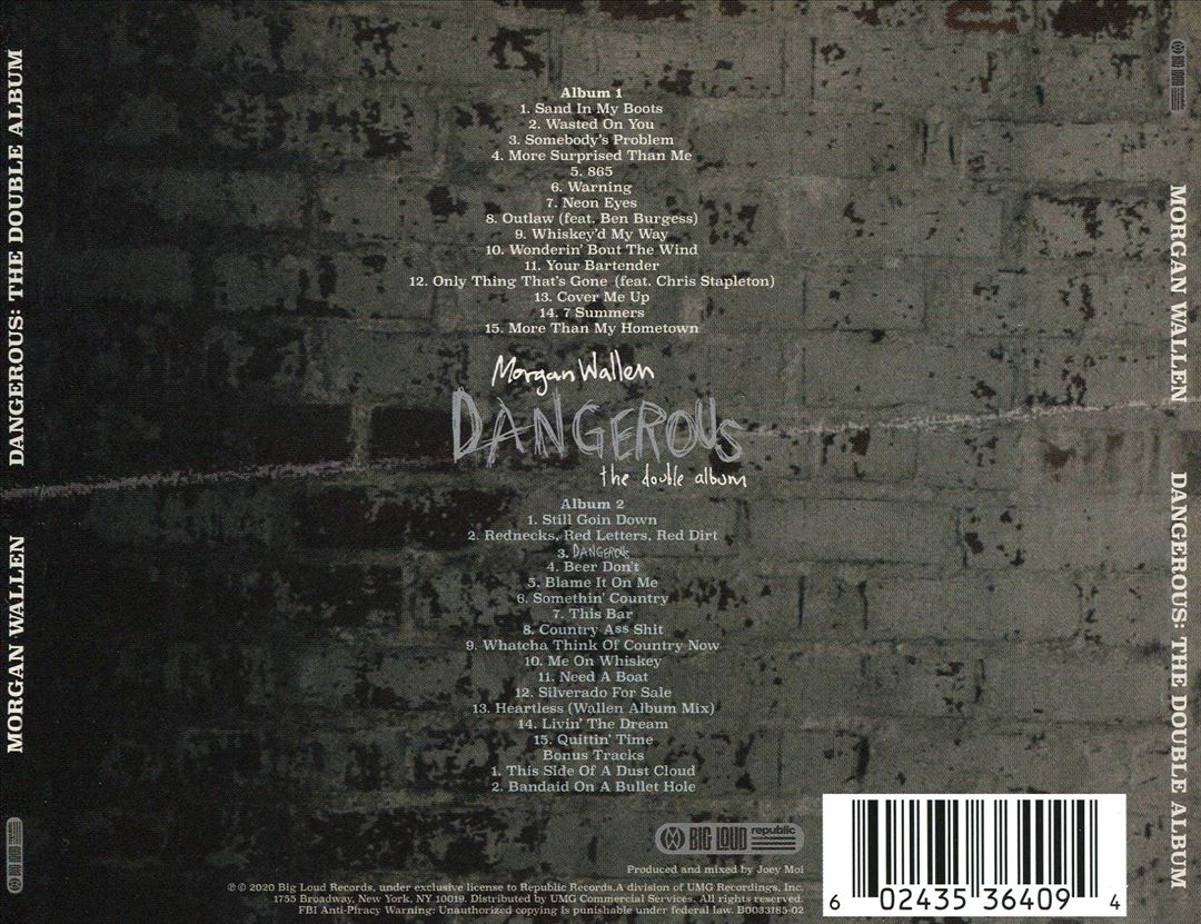 Dangerous: The Double Album [2 CD] cover art