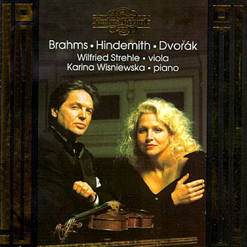 Brahms, Hindemith, Dvorák cover art
