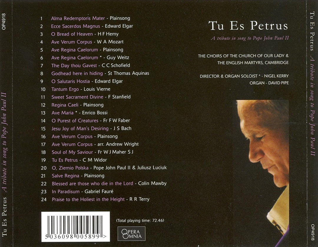 Tu Es Petrus cover art