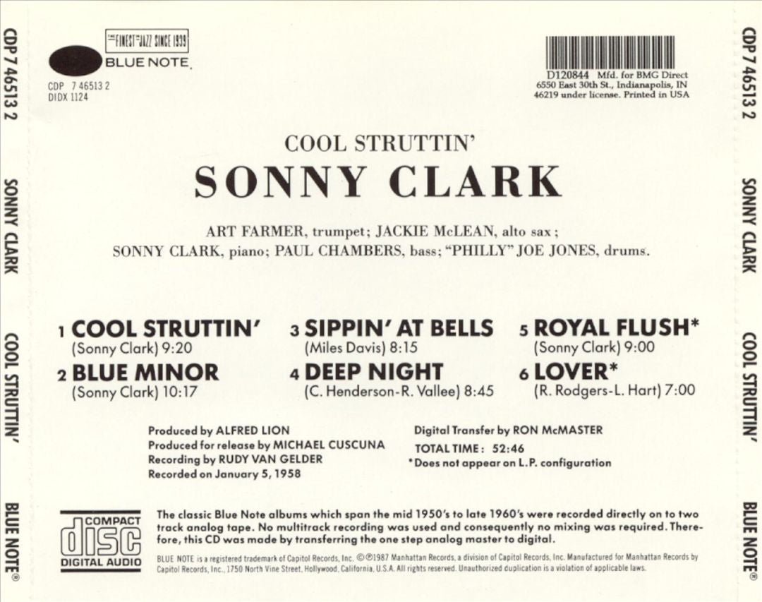 Cool Struttin' [Bonus Tracks] cover art