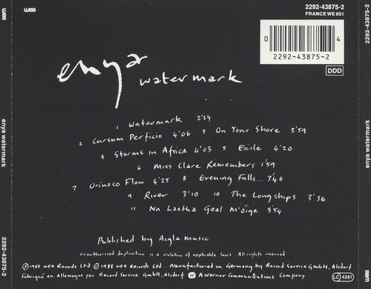 Watermark [Import] cover art