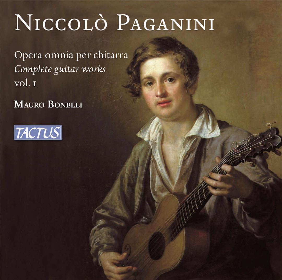 Paganini: Opera omnia per chitarra, vol. 1 cover art