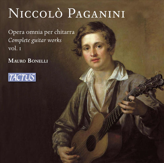 Paganini: Opera omnia per chitarra, vol. 1 cover art