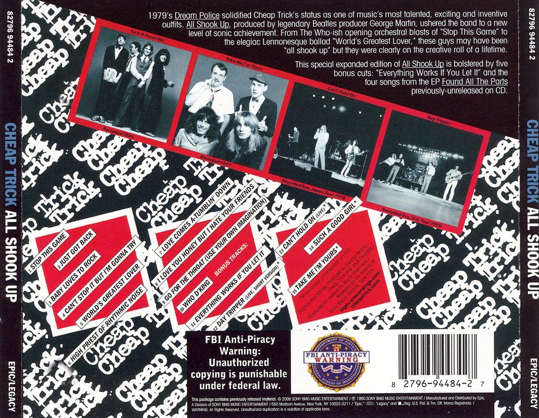 All Shook Up [Bonus Tracks] cover art