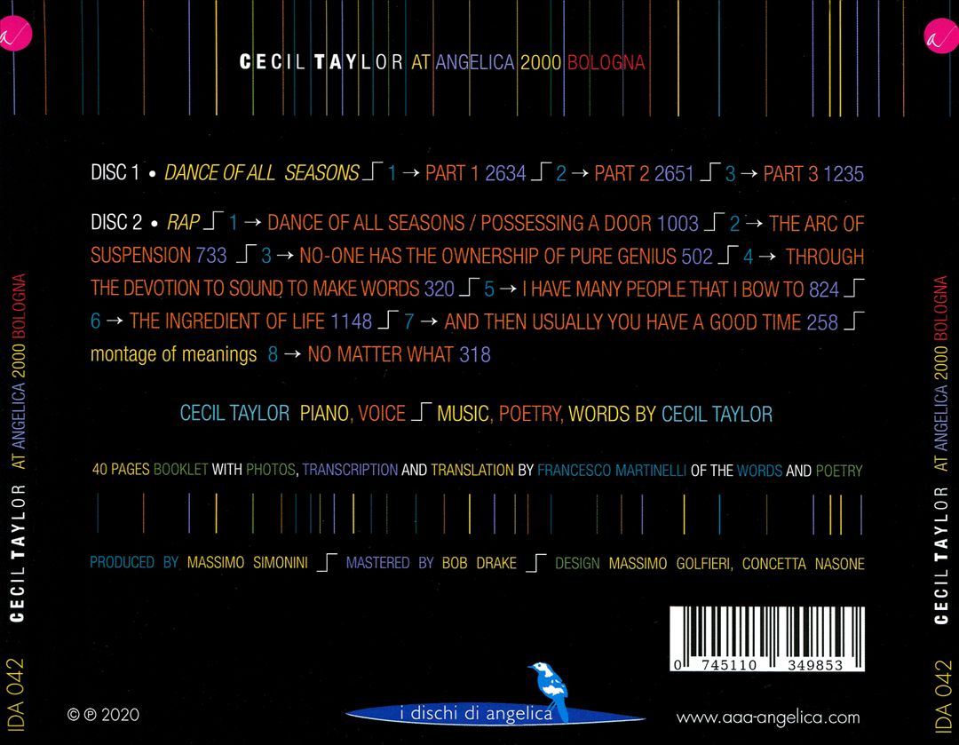 At Angelica 2000 Bologna cover art