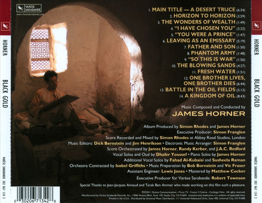 Black Gold [Score] cover art