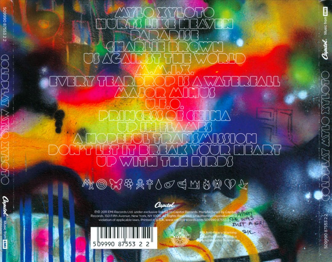 Mylo Xyloto cover art