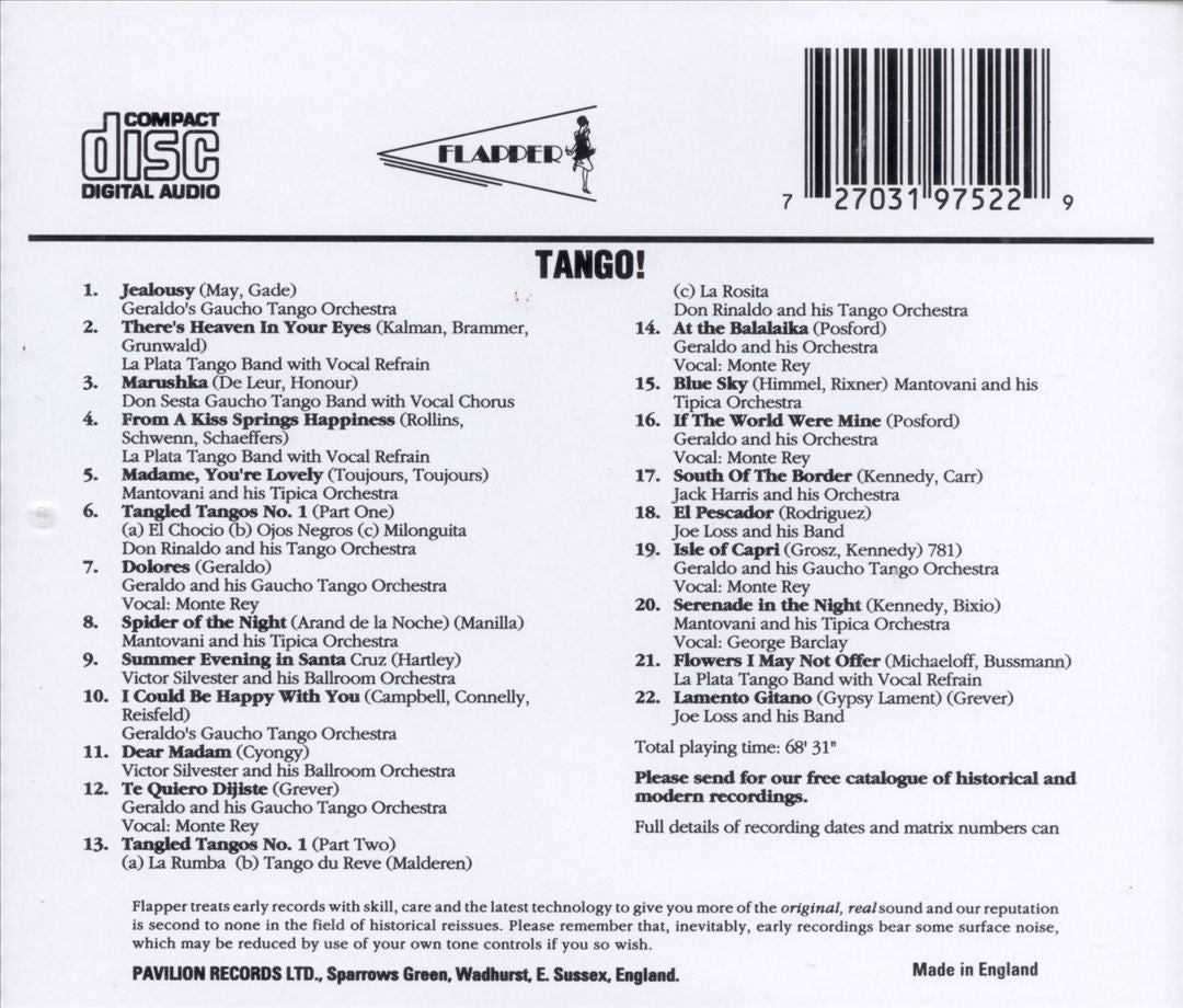 Tango! The Dance That Swept the World! cover art