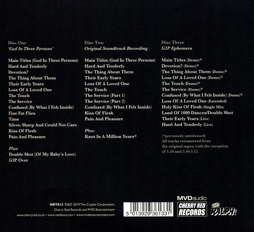 God in Three Persons [3CD Preserved Edition] cover art