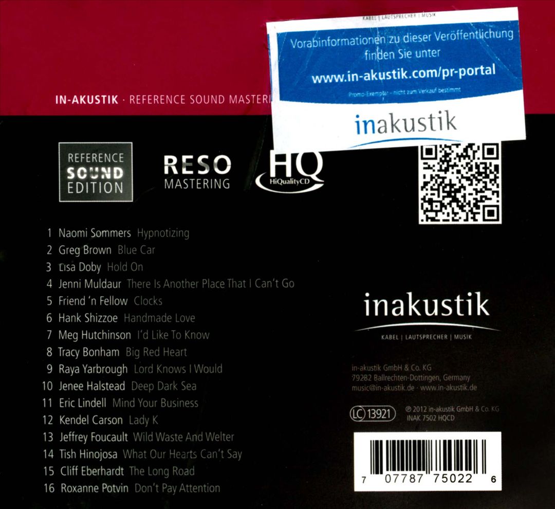 Reference Sound Edition: Great Voices, Vol. 2 cover art