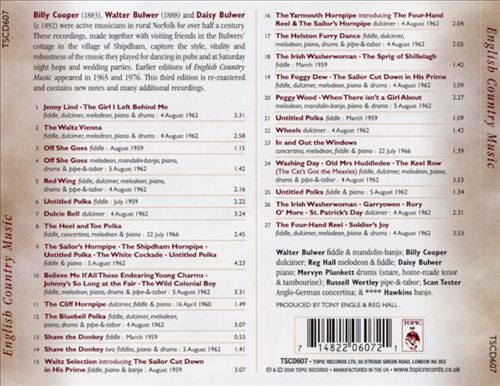 English Country Music cover art