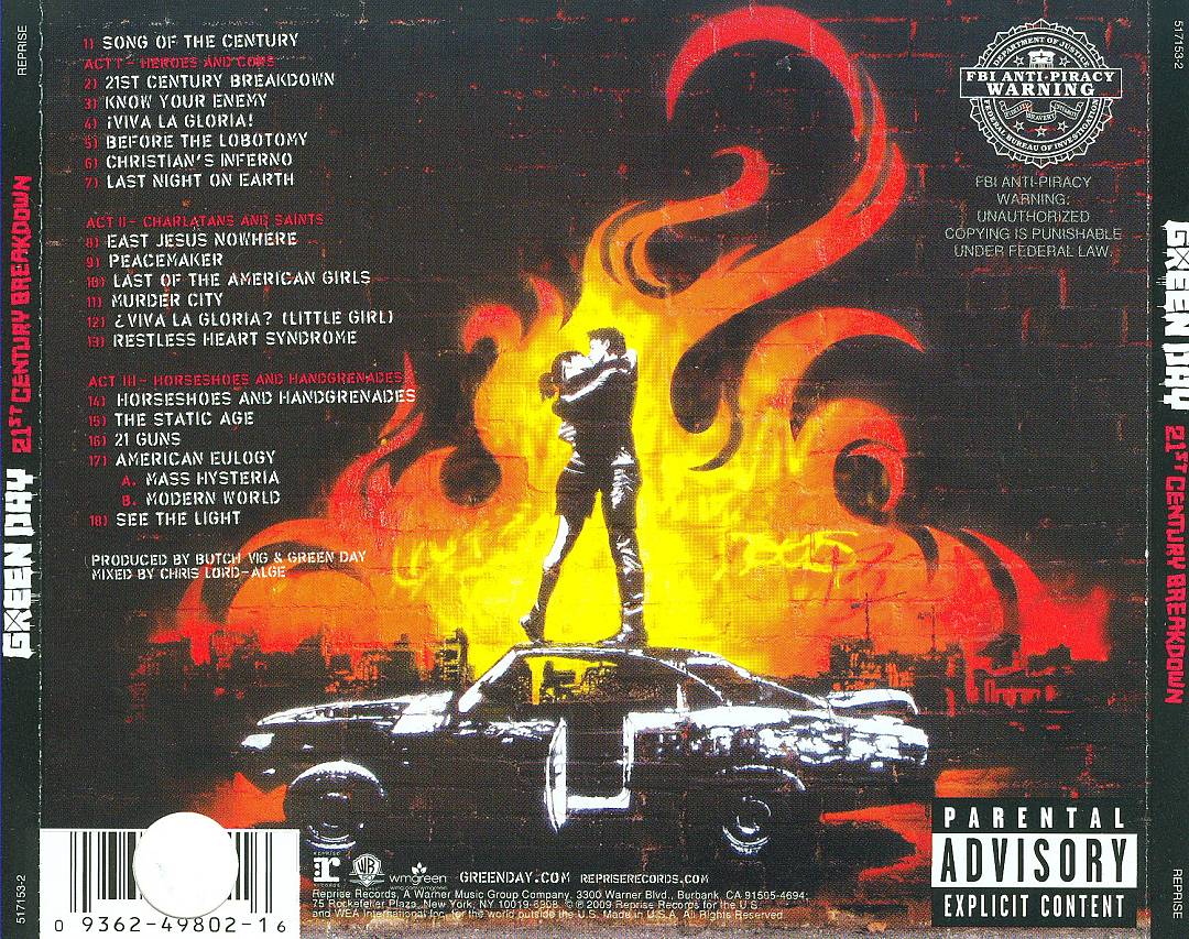 21st Century Breakdown cover art