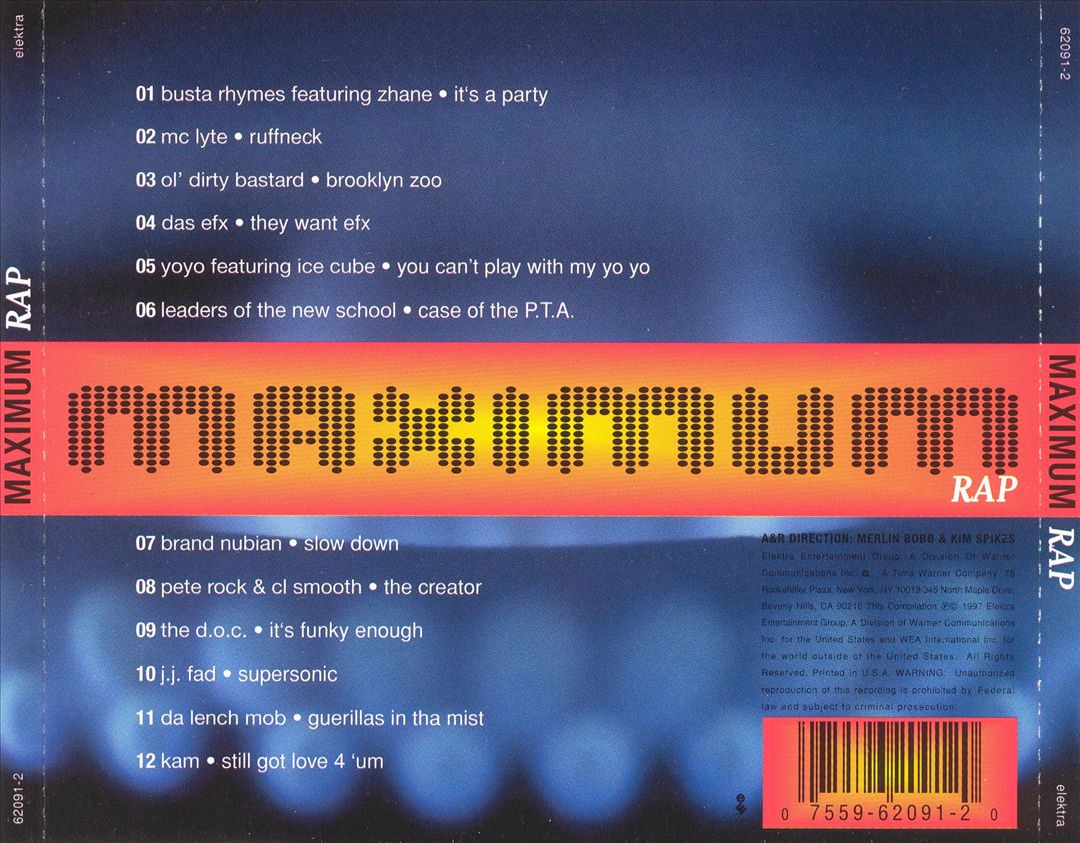 Maximum Rap cover art