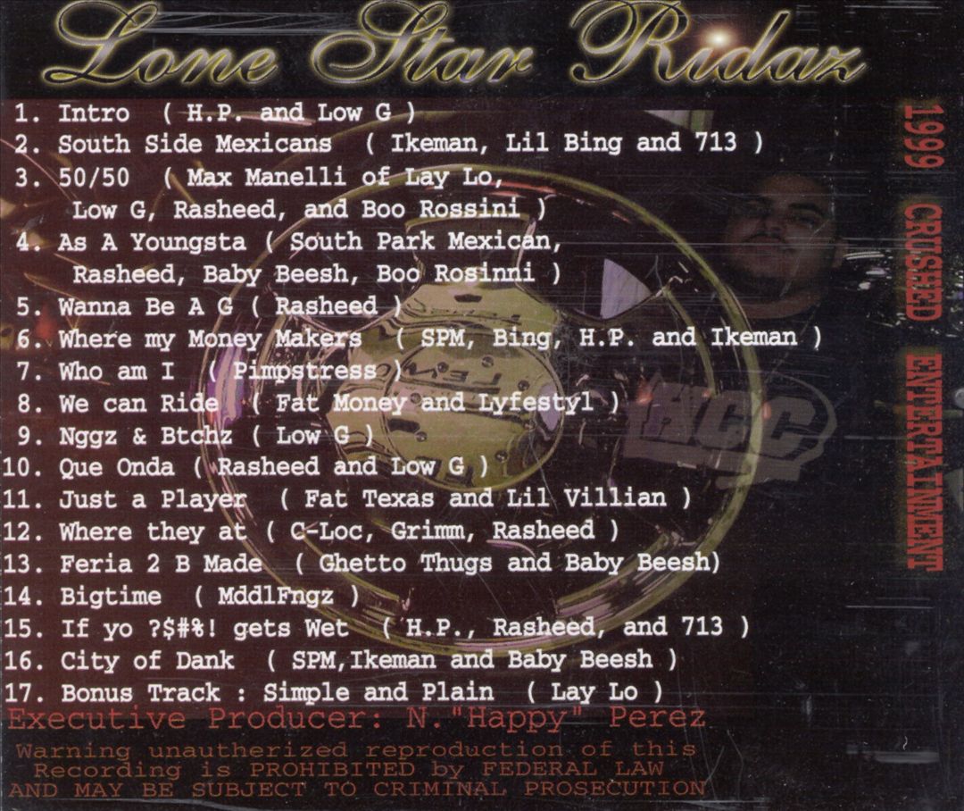 Lone Star Ridaz [Clean] cover art