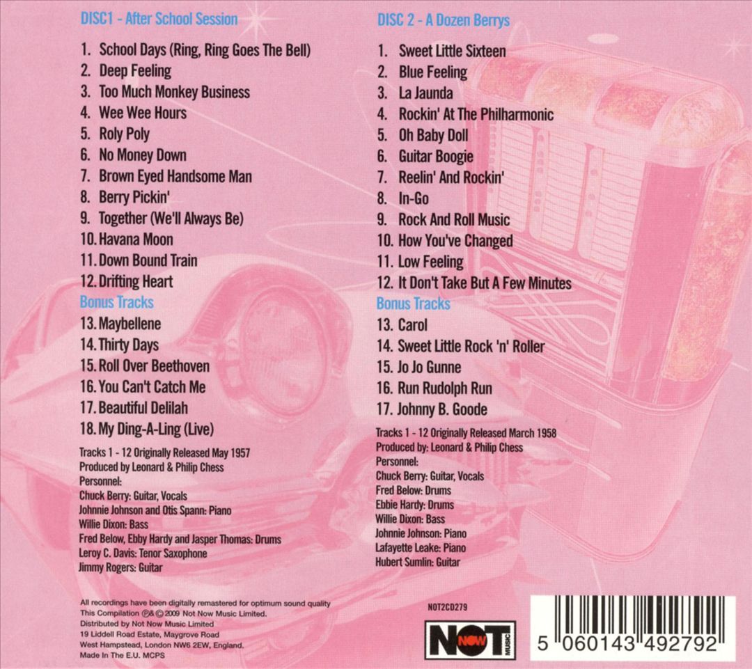 Best of Chuck Berry [Not Now] cover art