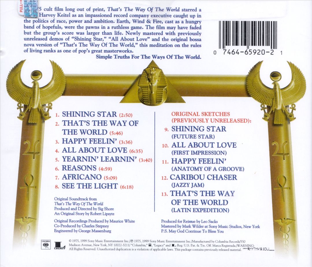That's the Way of the World cover art