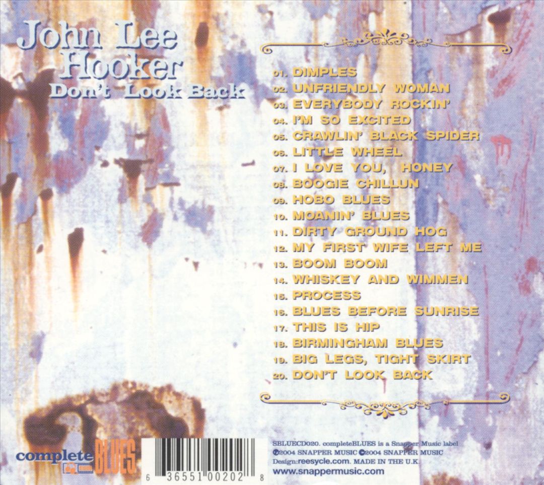 Don't Look Back [Blue Label] cover art