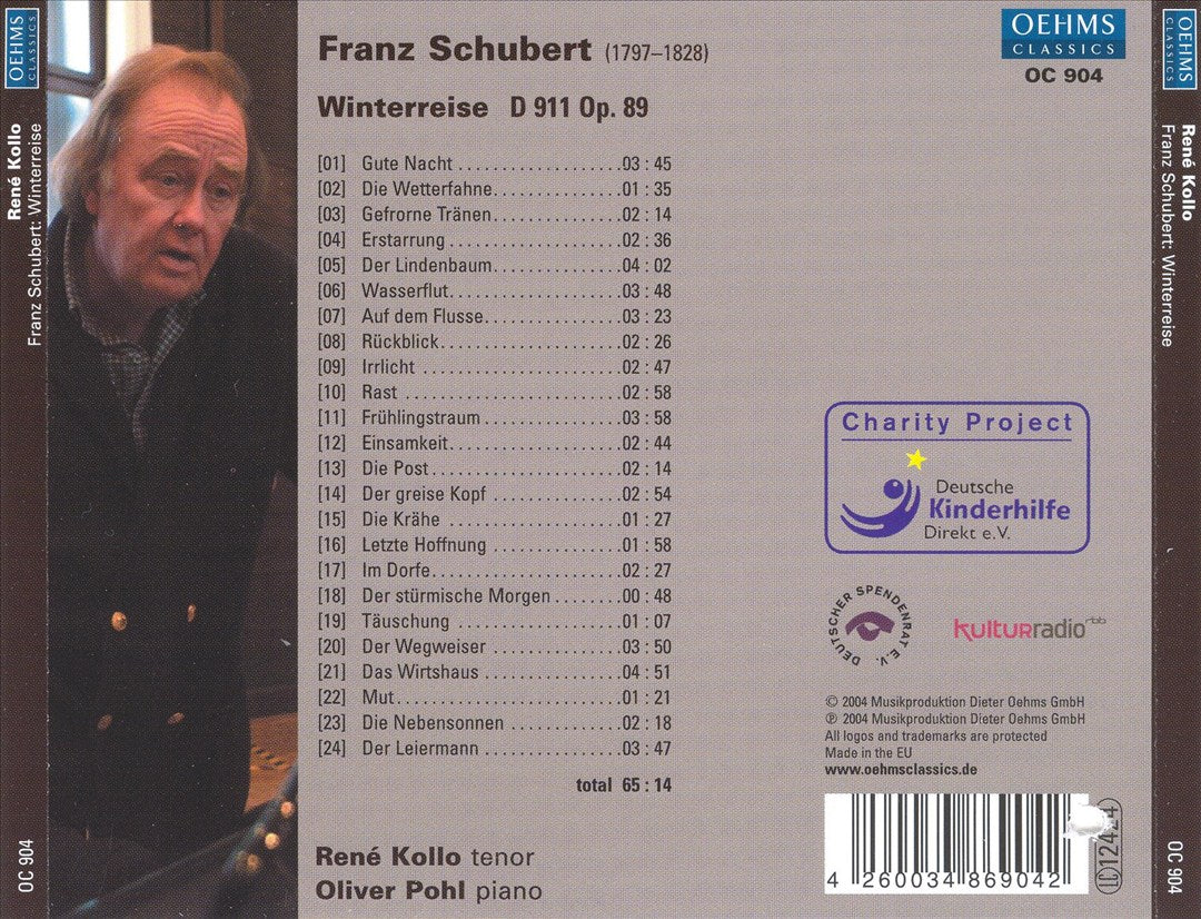 Schubert: Winterreise cover art