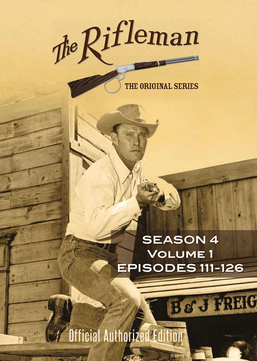 THE RIFLEMAN: SEASON 4 VOLUME 1 cover art