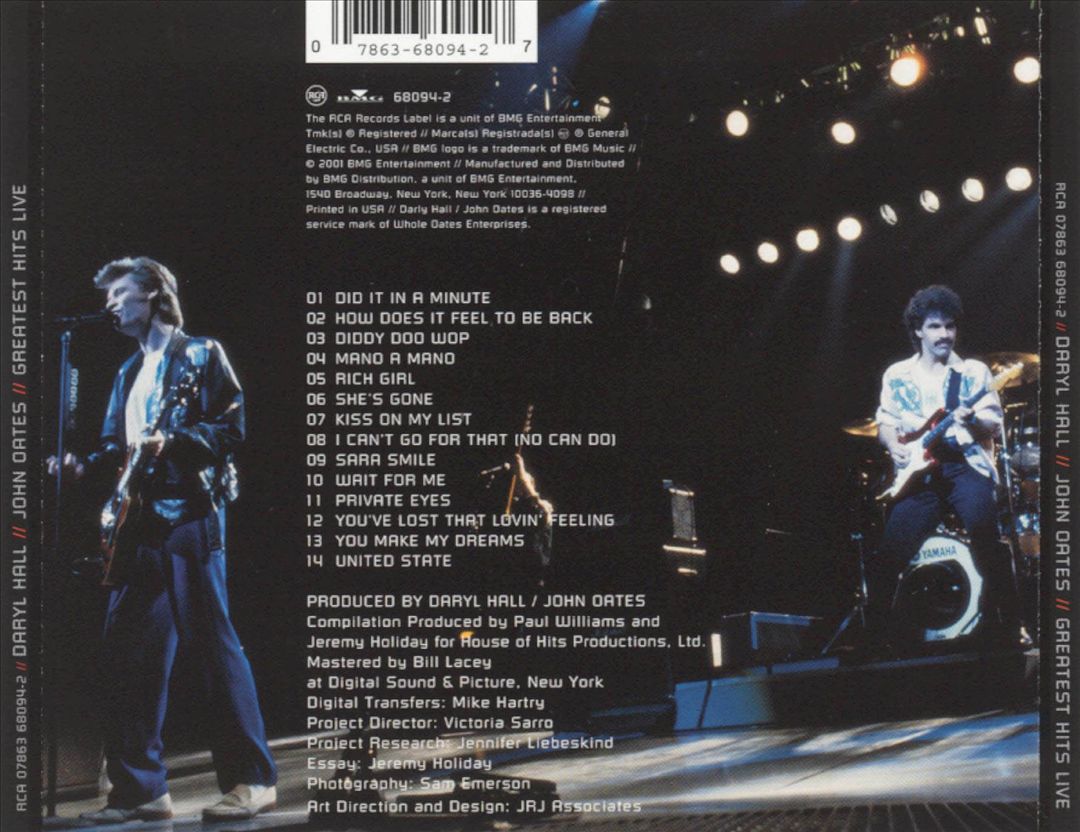 Greatest Hits Live cover art