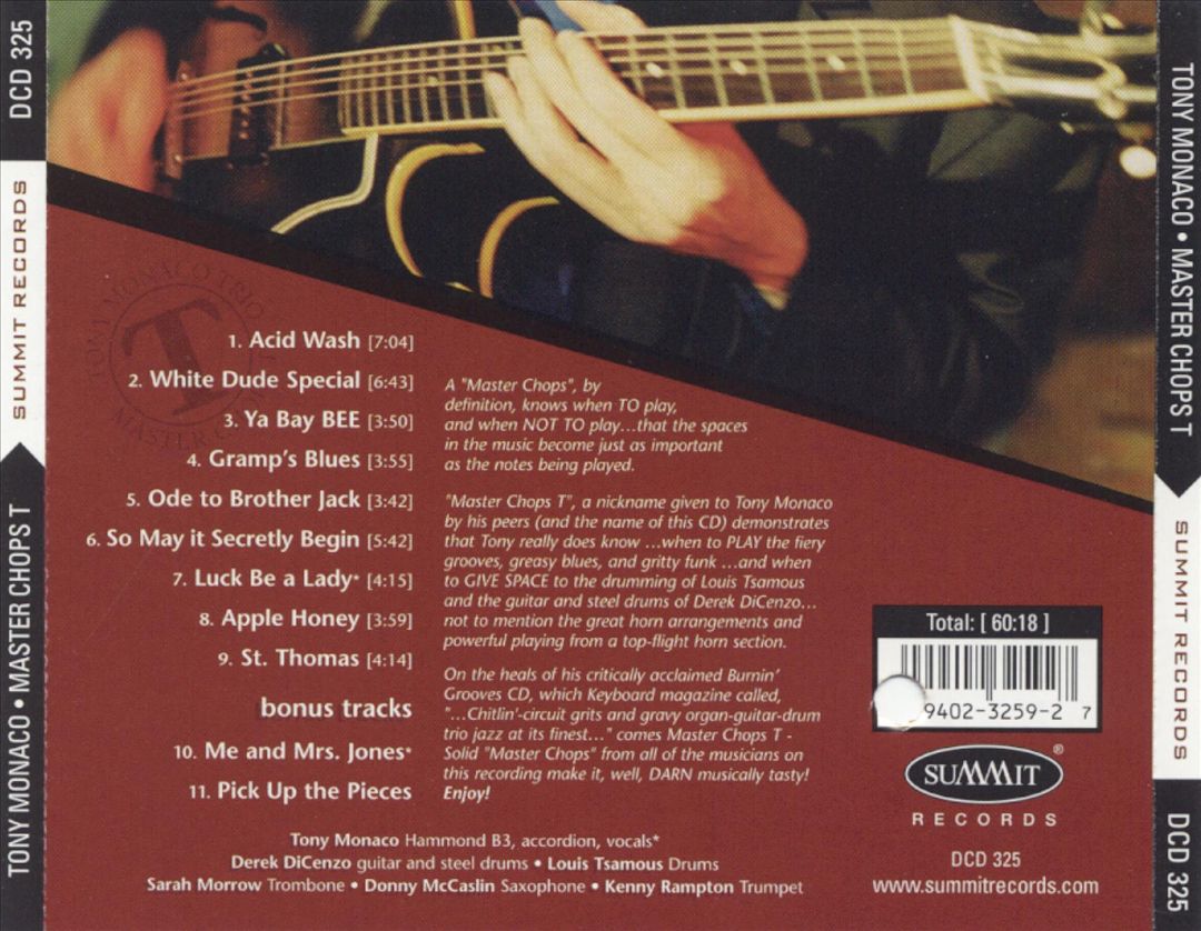 Master Chops "T" cover art