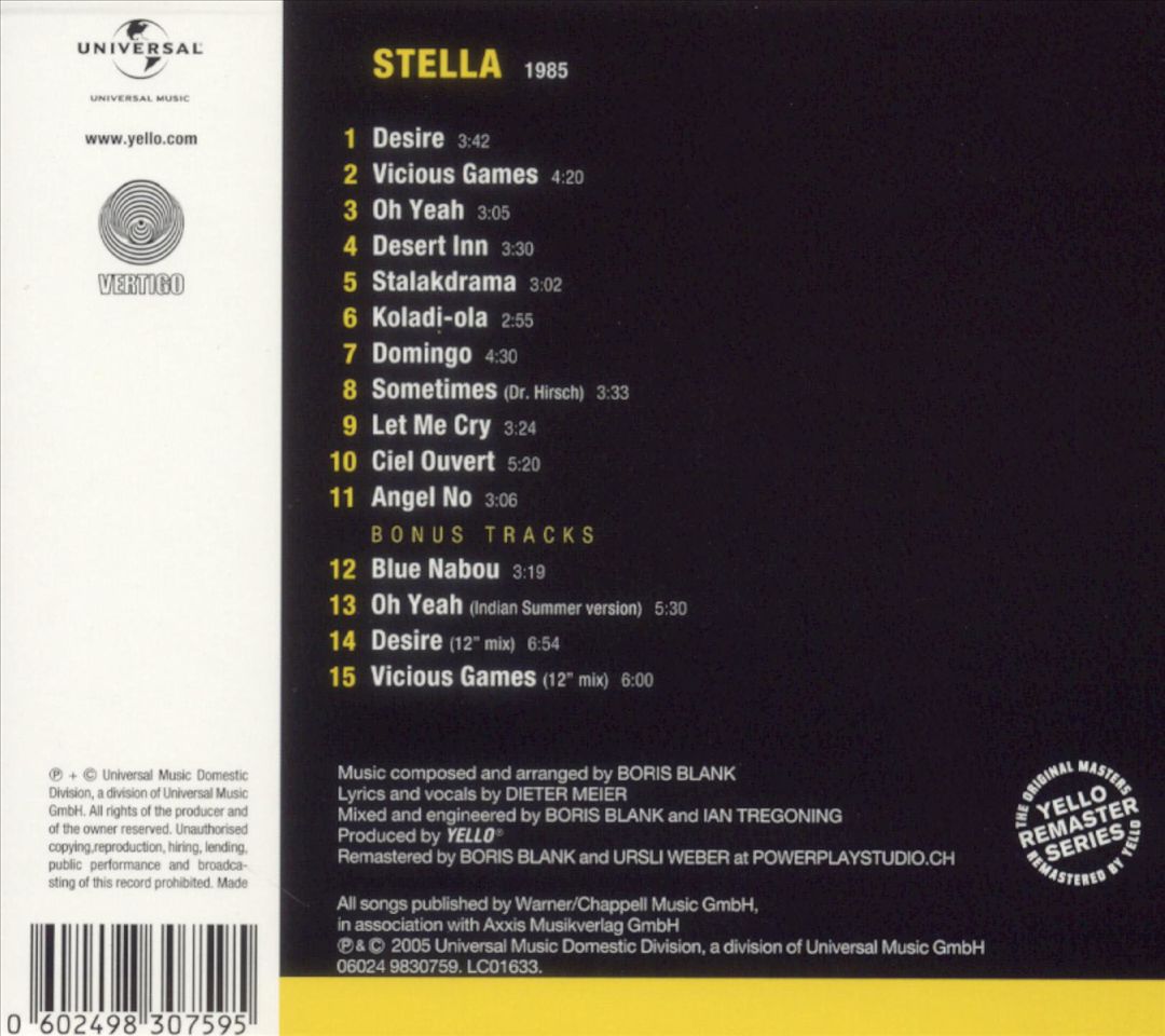 Stella [Bonus Tracks] cover art