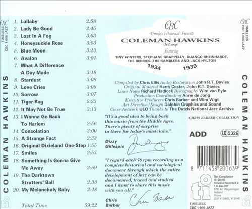 In Europe 1934-1939 cover art