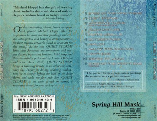 Quiet Storms: Romances for Flute and Harp cover art