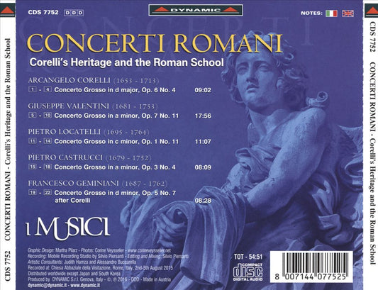 Concerti Romani: Corelli's Heritage and the Roman School cover art