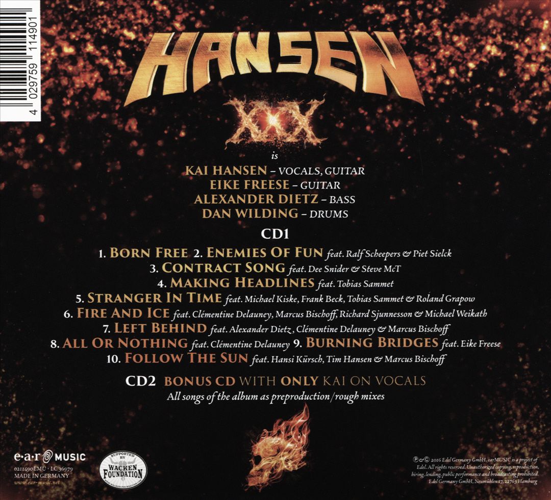 XXX: Three Decades in Metal cover art