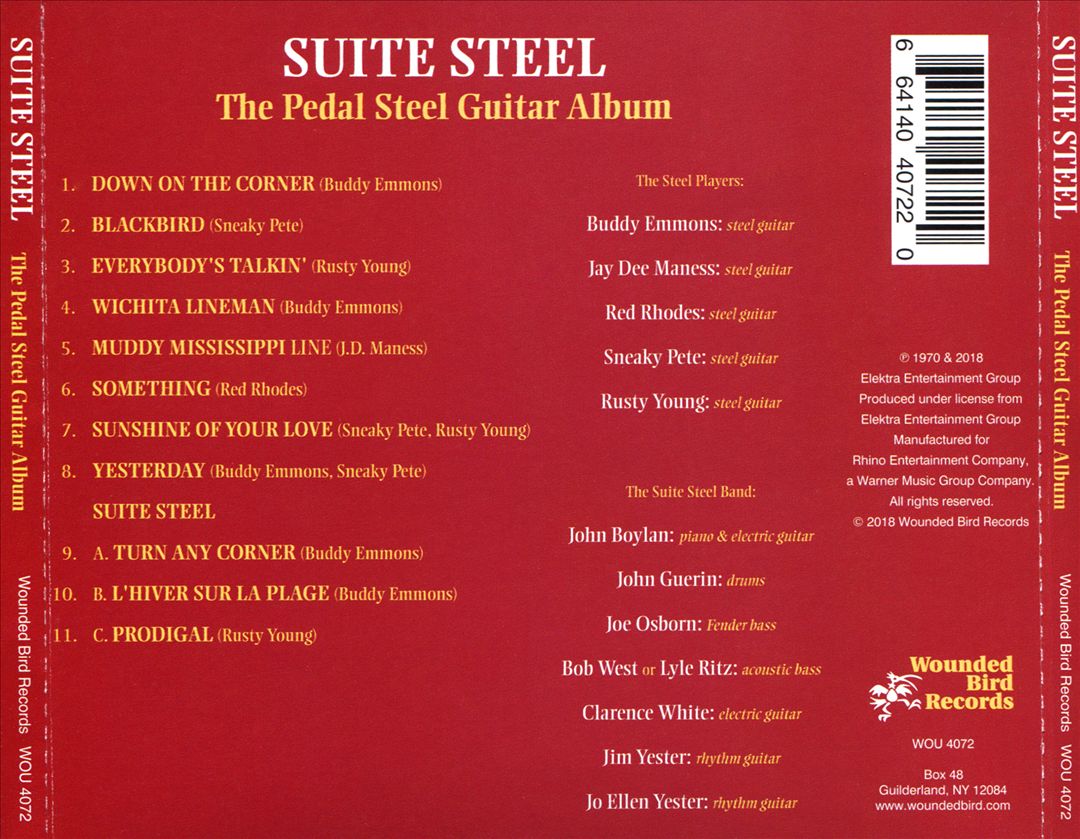 Pedal Steel Guitar Album cover art