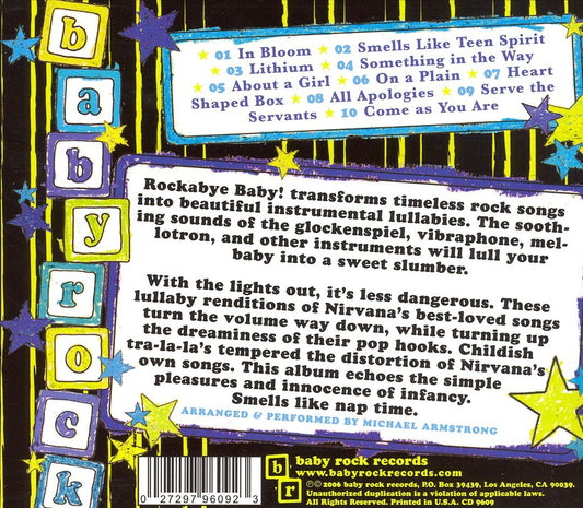 Rockabye Baby! Lullaby Renditions of Nirvana cover art