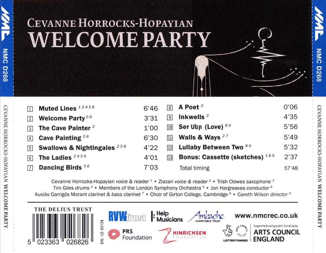 Cevanne Horrocks-Hopayian: Welcome Party cover art