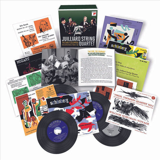 Juilliard String Quartet: The Early Columbia Recordings 1949-56 cover art