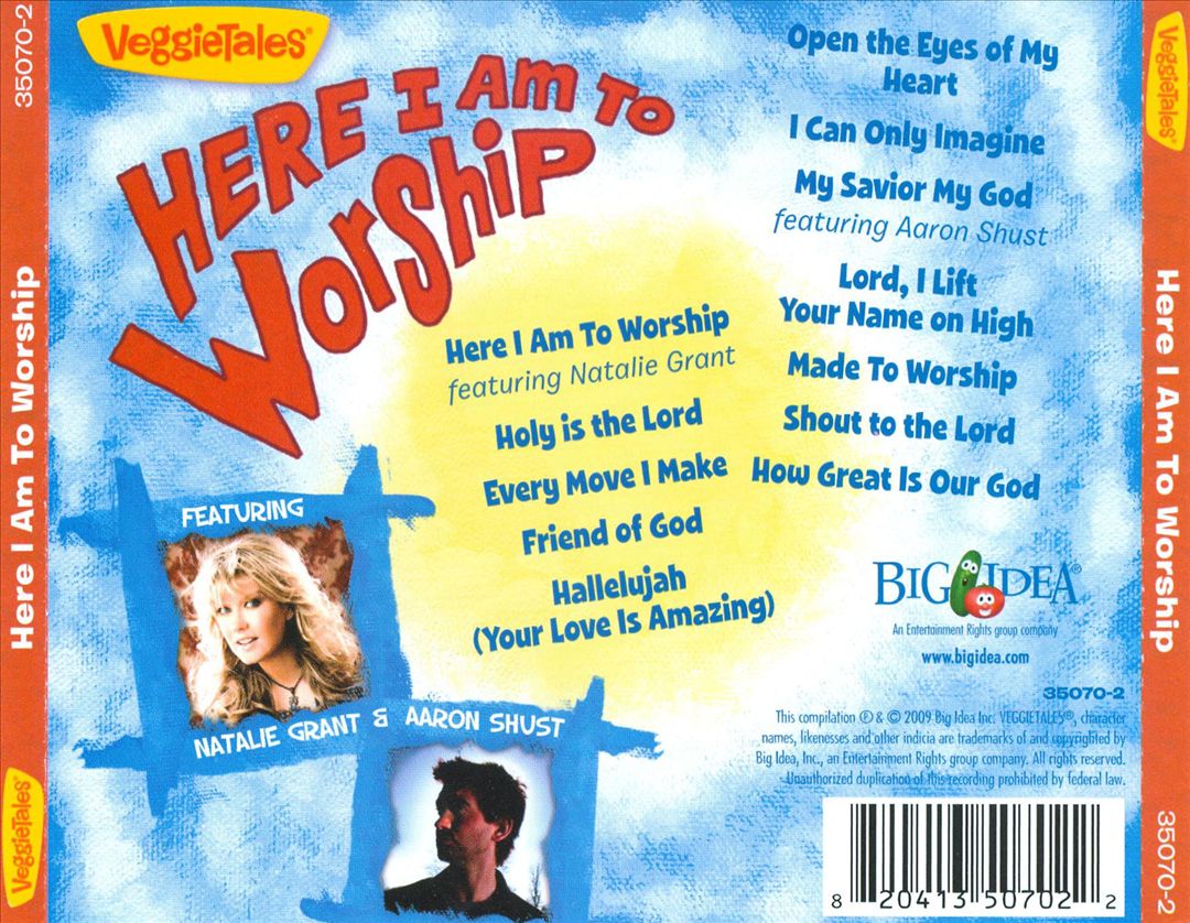 Here I Am to Worship cover art