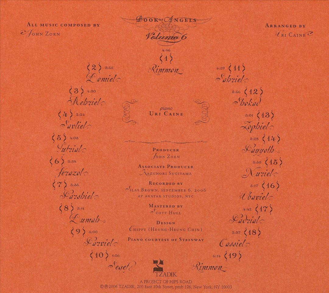 Moloch: The Book of Angels, Vol. 6 cover art