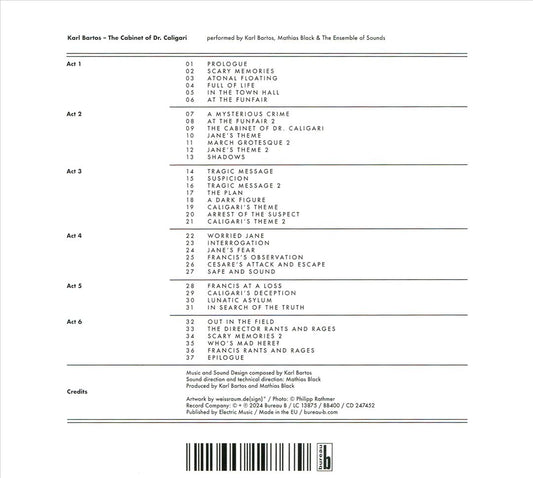 Cabinet of Dr. Caligari cover art