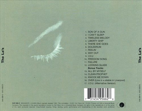 The La's [UK Bonus Tracks] cover art