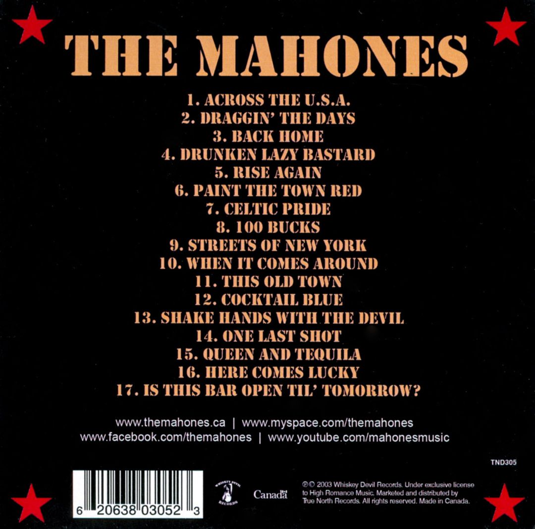 Paint the Town Red: The Best of the Mahones cover art