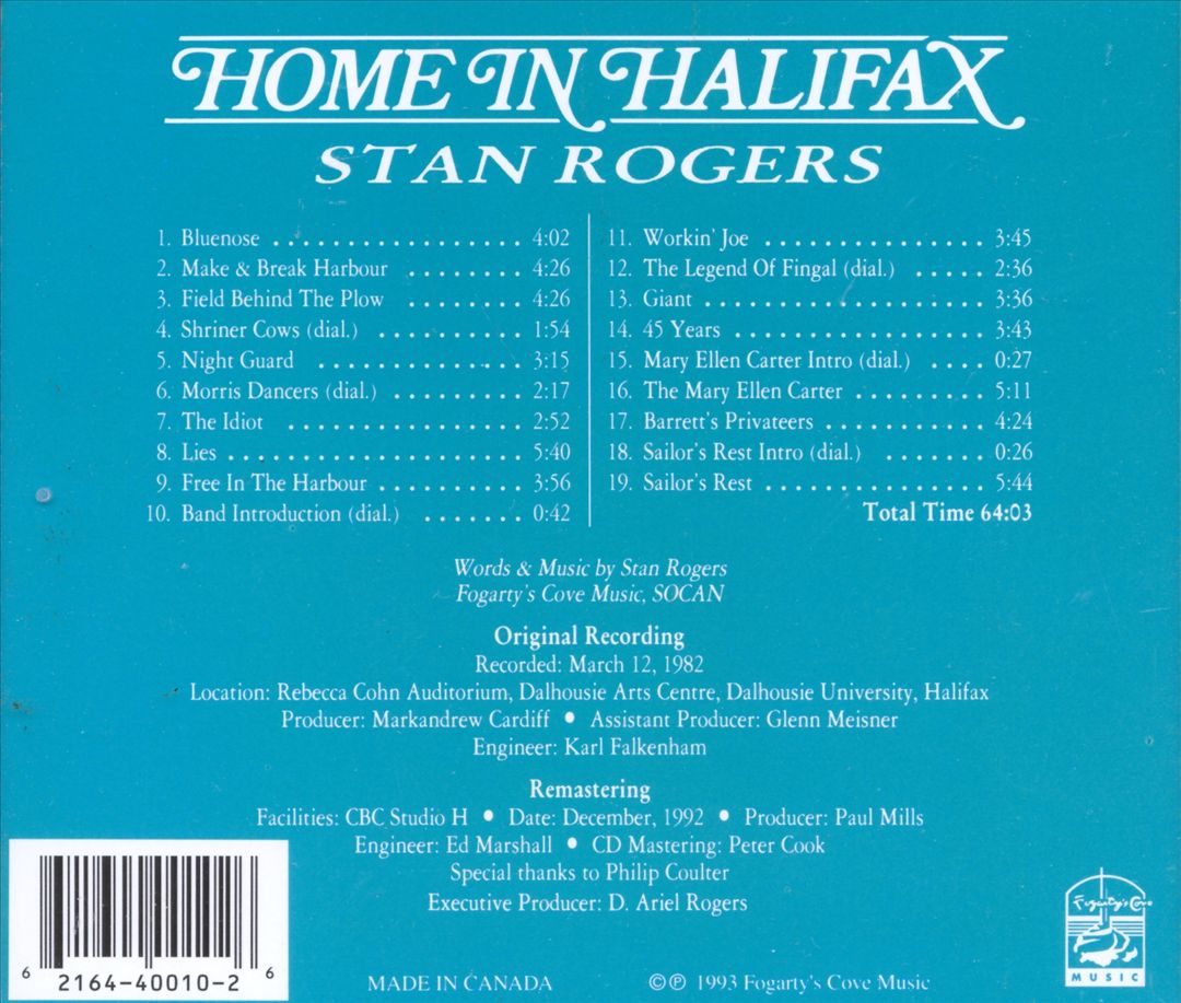 Home in Halifax cover art
