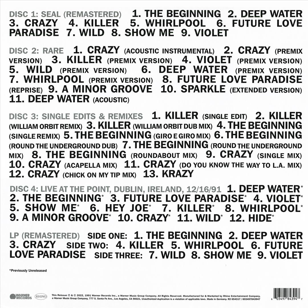 Seal [1994] cover art