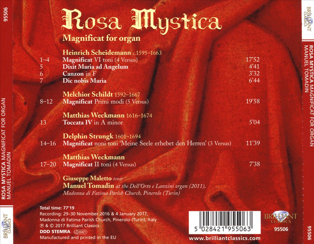Rosa Mystica: Magnificat for Organ cover art