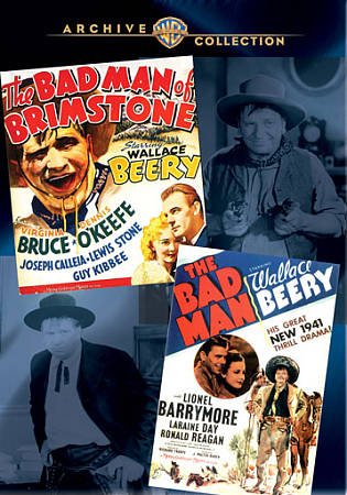 Wallace Beery Double Feature: The Bad Man of Brimstone/The Bad Man cover art