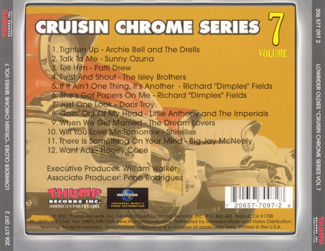 Lowrider Oldies Chrome, Vol. 7 cover art