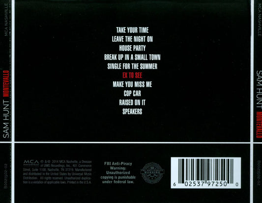 Montevallo cover art