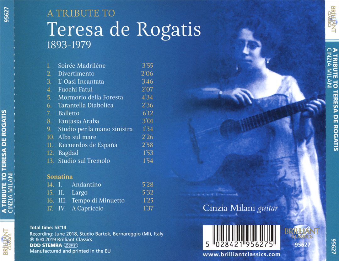 Tribute to Teresa de Rogatis cover art