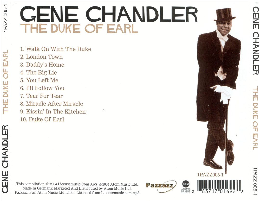 The Duke of Earl [Pazzazz] cover art