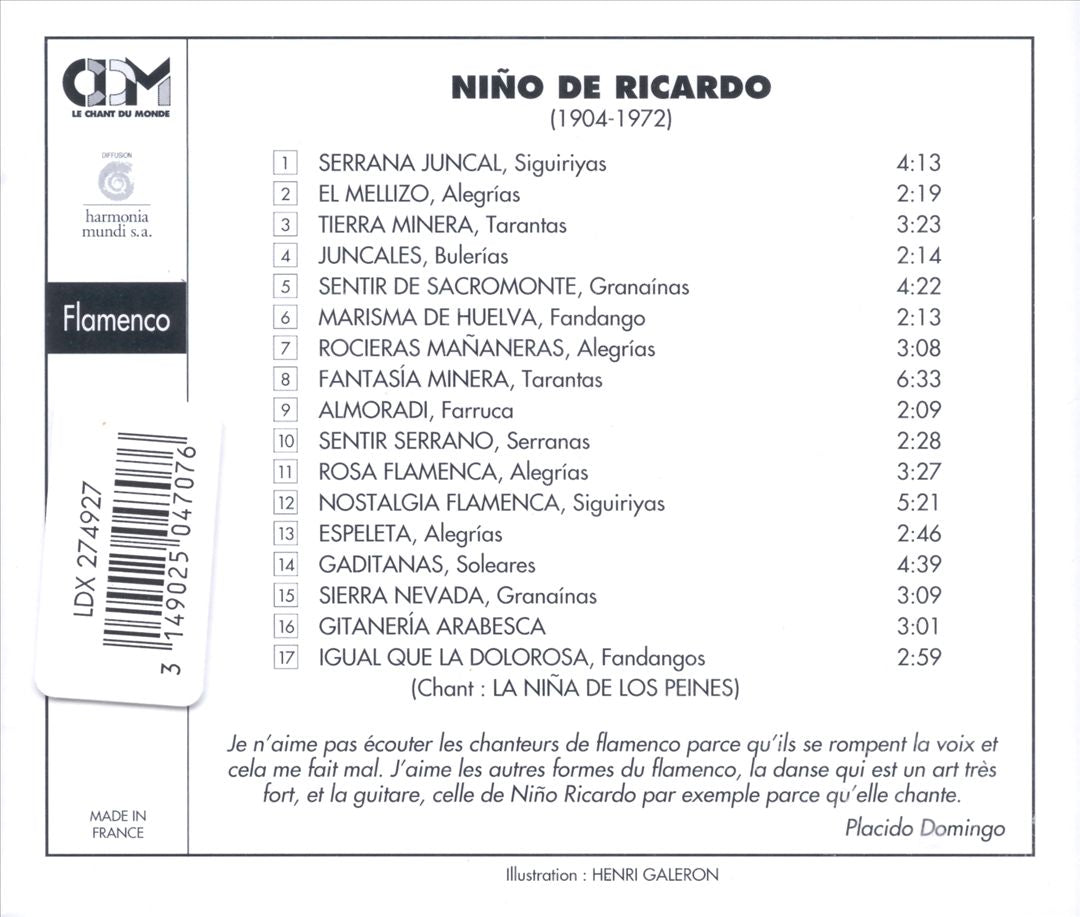 Great Masters of Flamenco, Vol. 11 cover art