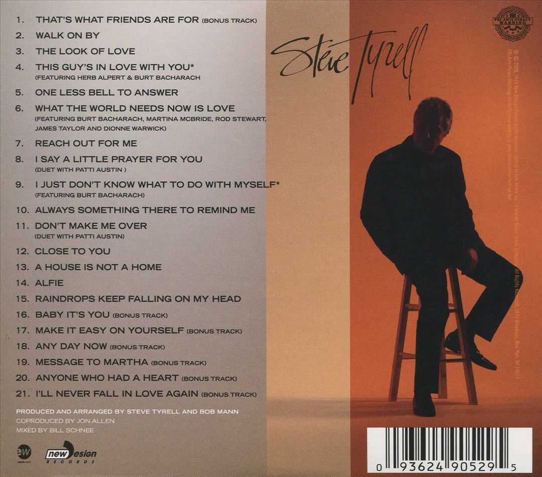 Back to Bacharach cover art